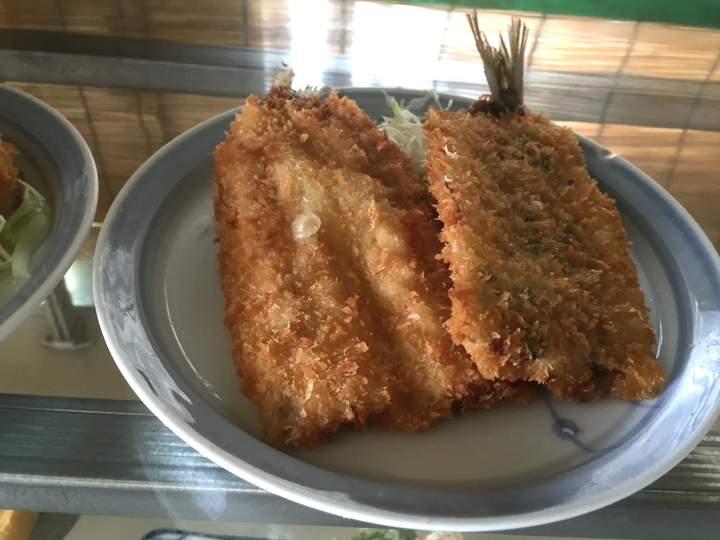 さんろく茶屋の揚げ物のおかず。昼ごはんに選べる一品