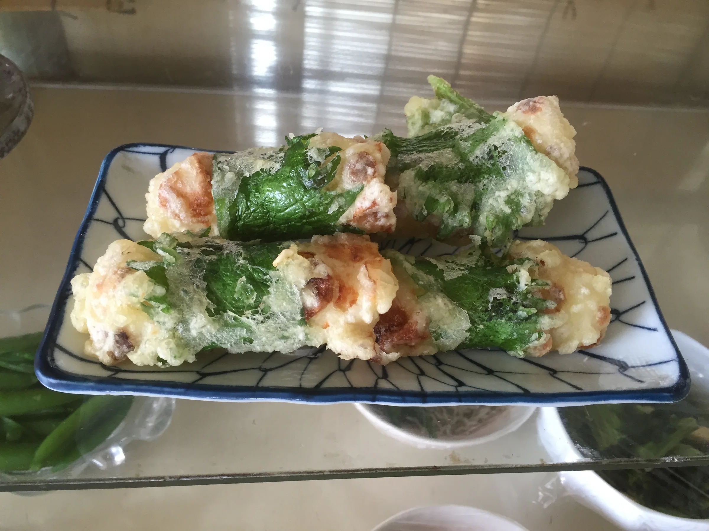 さんろく茶屋の天ぷらのおかず